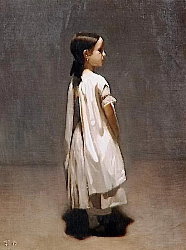 Léon Bonnat - La sorellina dell'artista